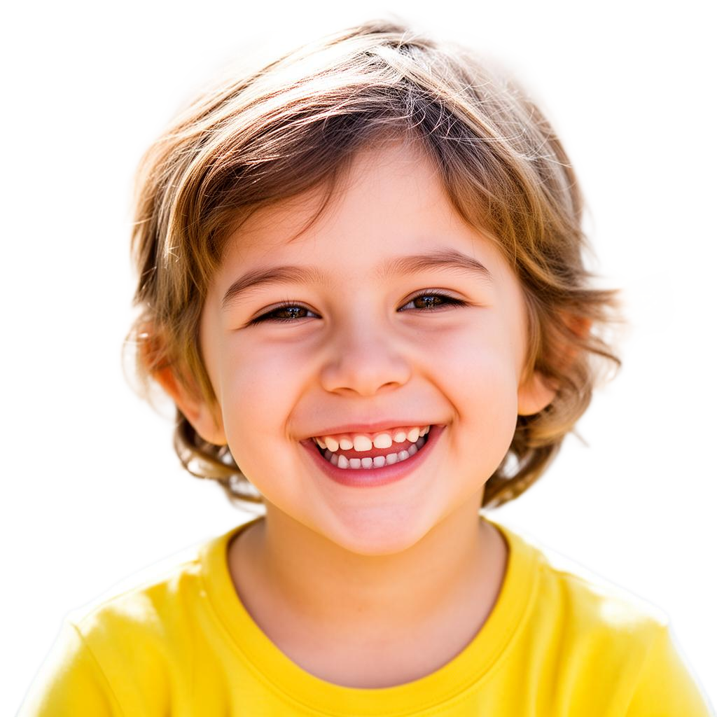 Smiling preschool child